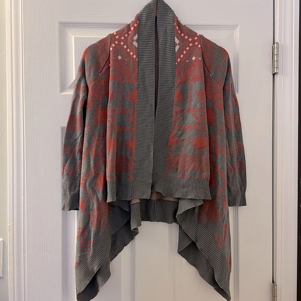Aztec open cardigan - Picture 2 of 5